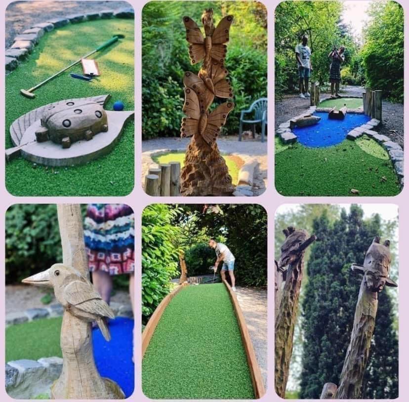 Pipowagens Bij Pannenkoekenrestaurant & Camping De Koppenjan 'Een Uniek Verblijf Met Kinderspeelboerderij' Jubbega-Schurega Exterior foto